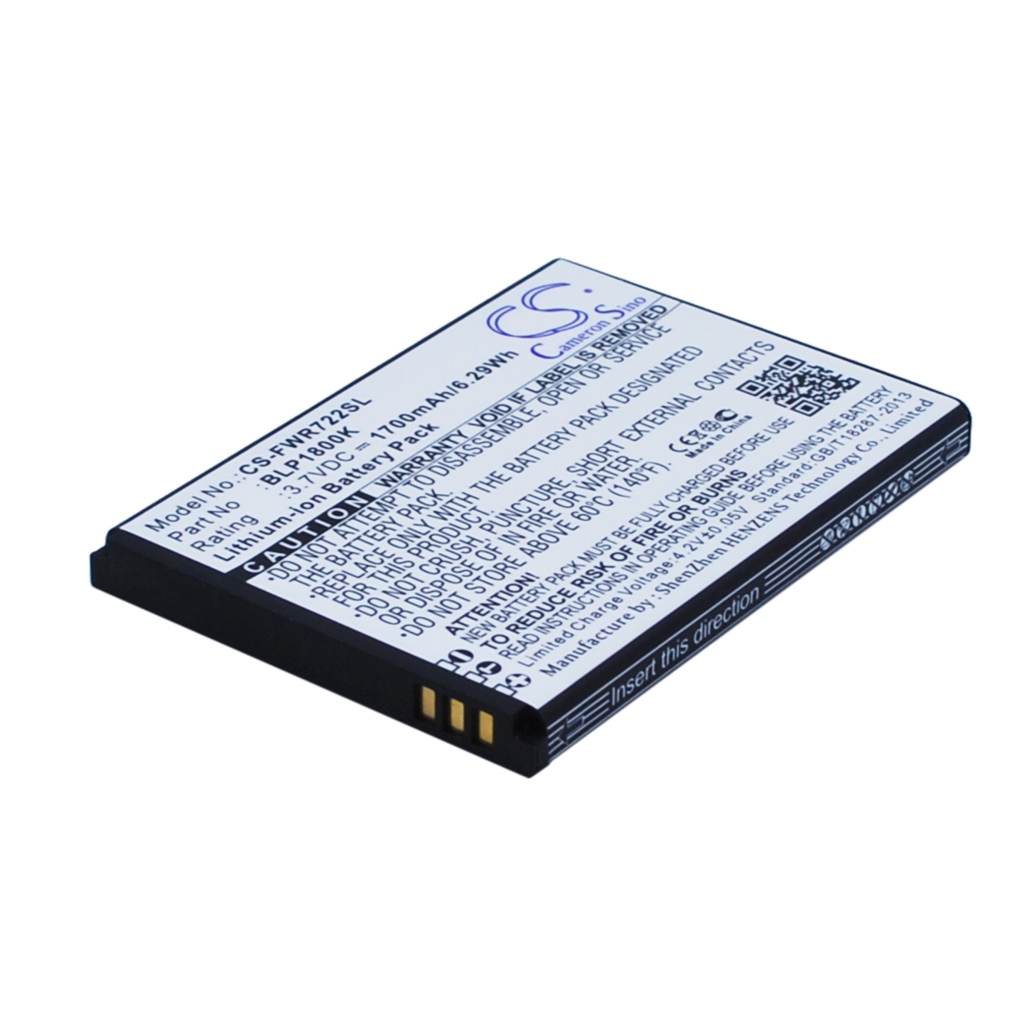 Compatible battery replacement for Franklin Wireless BLP1800K