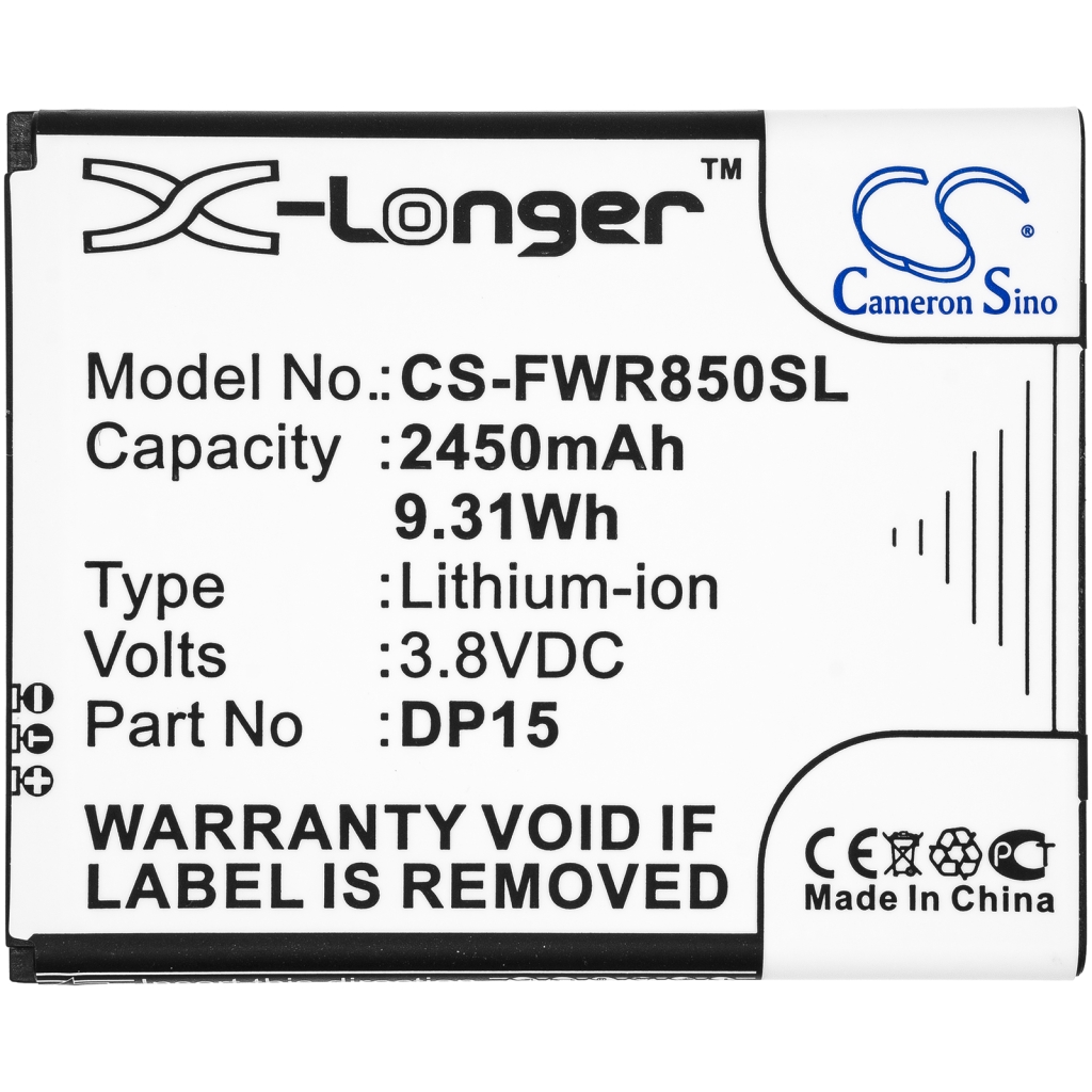 Compatible battery replacement for Franklin Wireless DP15