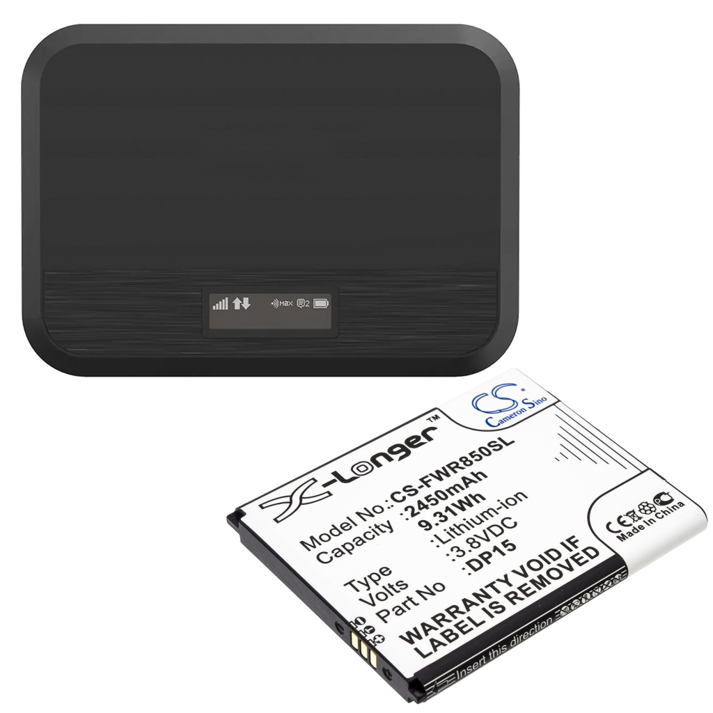 Compatible battery replacement for Franklin Wireless DP15