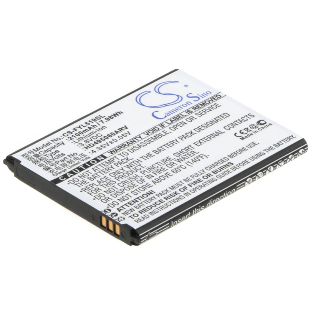 Compatible battery replacement for Huayu HD495060ARV