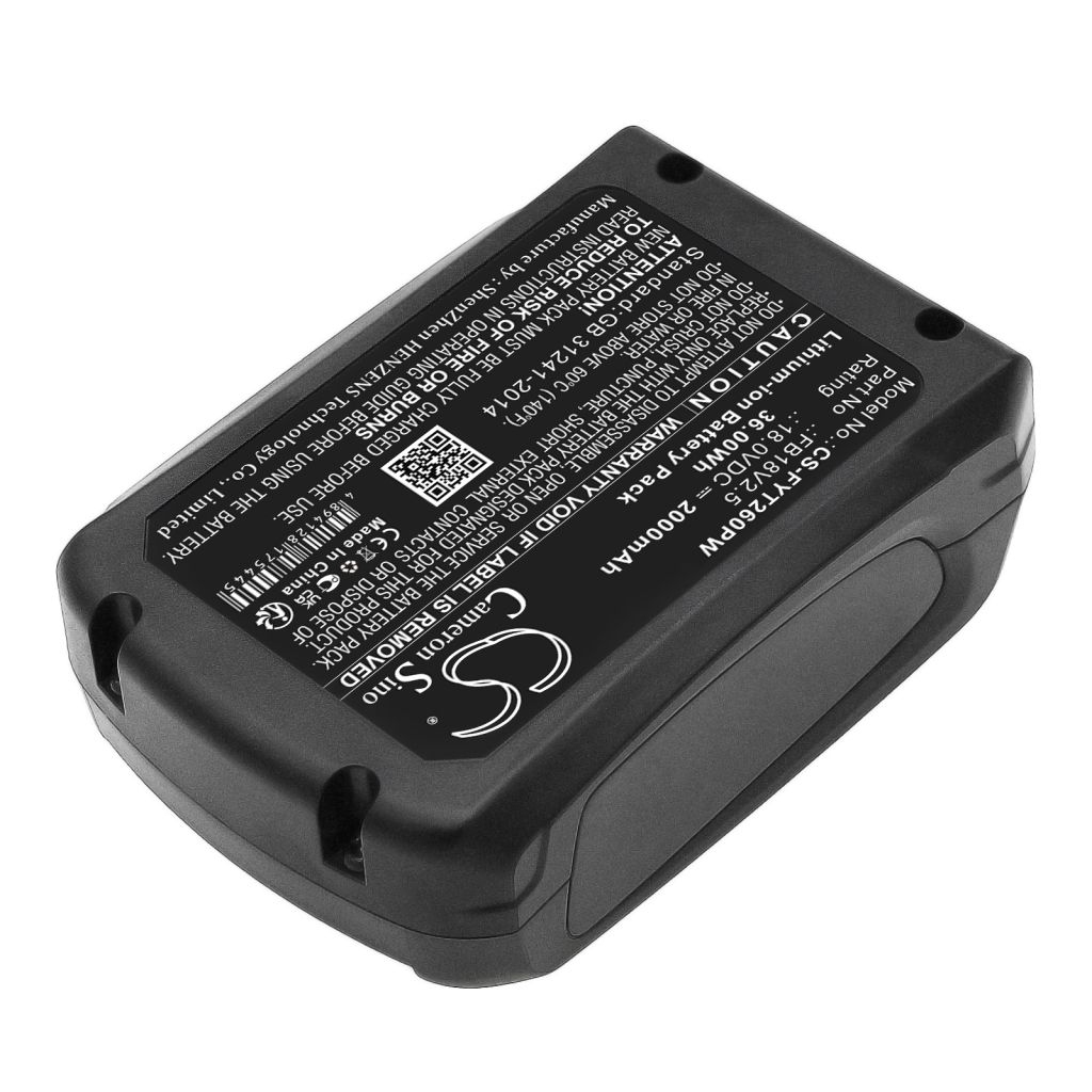 Remplacement de batterie compatible pour Flymo FB18V2.5