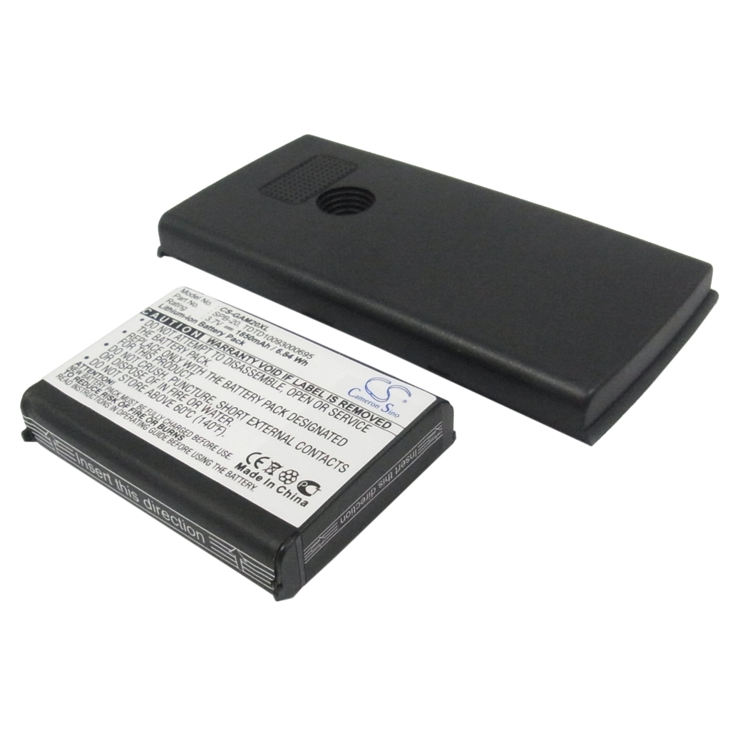 Batterie de téléphone portable Garmin-Asus CS-GAM20XL