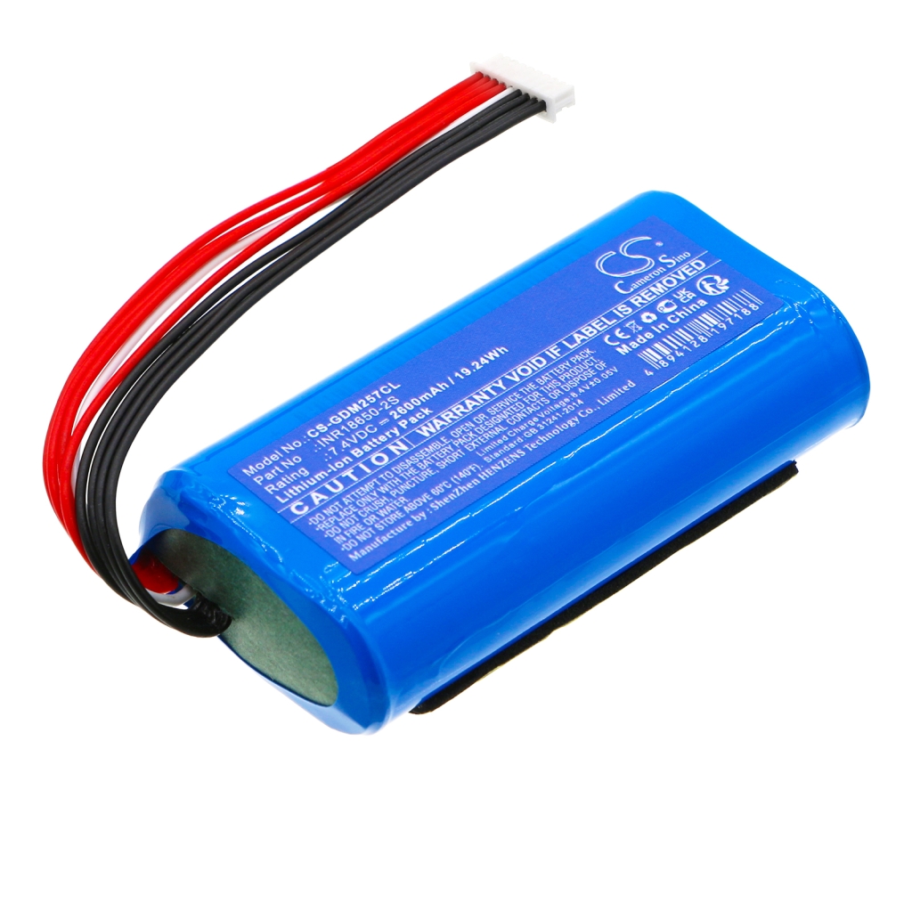 Speaker Battery Monster CS-GDM257CL