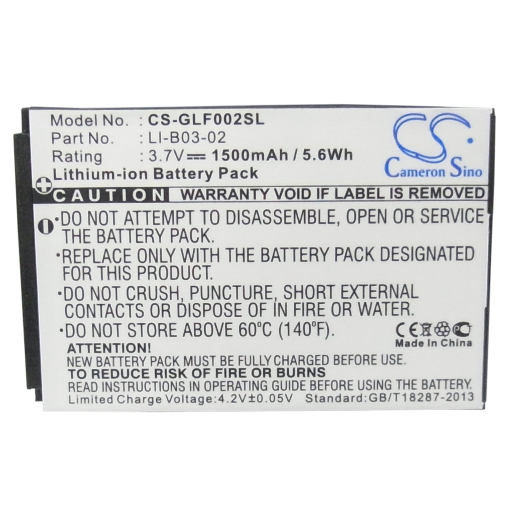 Batteries Remplace LI-B03-02