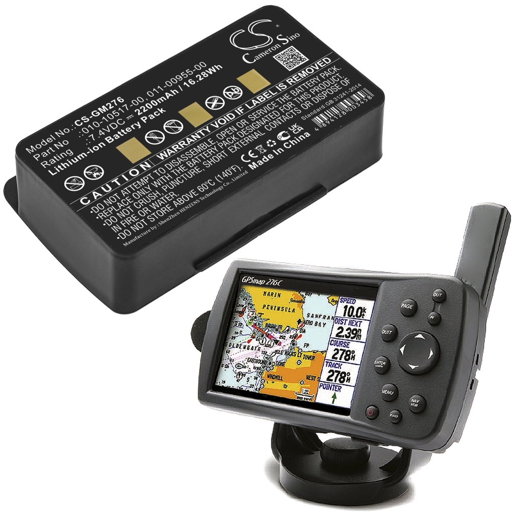 GPS, Batterie de navigation Garmin 010-00543-00