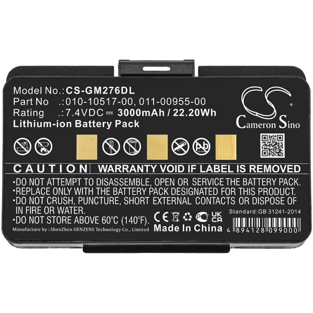 GPS, Batterie de navigation Garmin 100054300