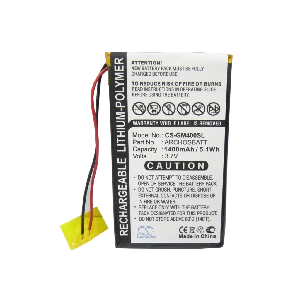 Compatible battery replacement for Archos ARCHOSBATT