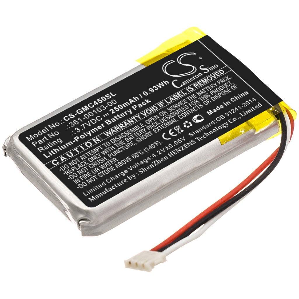 Batterie de caméra de sécurité domestique Garmin CS-GMC450SL