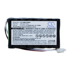 Remplacement de batterie compatible pour Hellige 2023227-001,2023852-029,AMED2250,B11773,CSA24119...