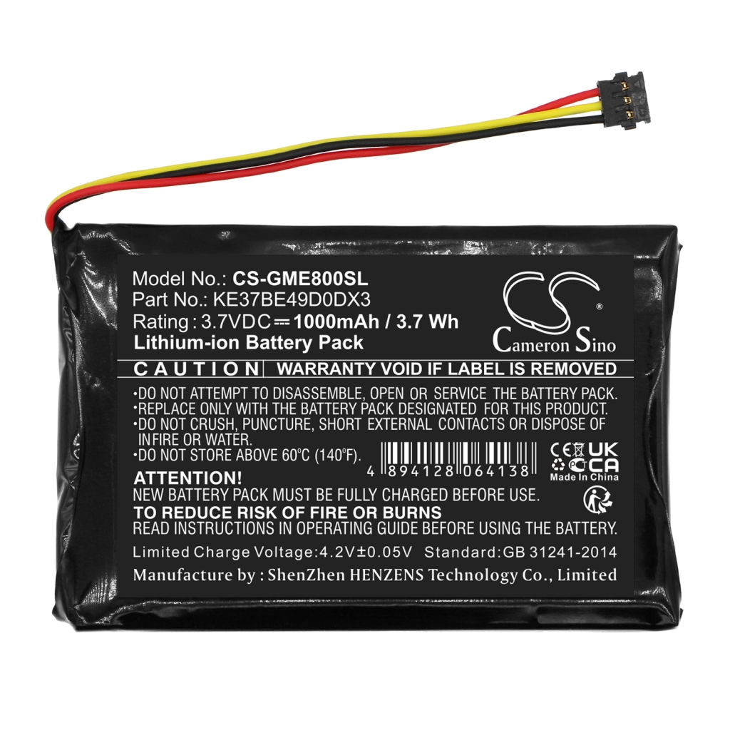 Battery Replaces KE37BE49D0DX3