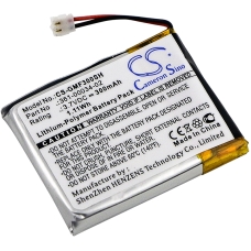 Compatible battery replacement for Garmin 361-00034-02