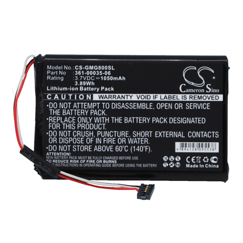 GPS, Batterie de navigation Garmin CS-GMG800SL