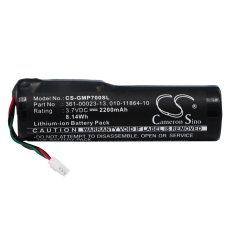 Remplacement de batterie compatible pour Garmin  010-11864-10, SDDC-L1163, 361-00023-13, 361-00022-15