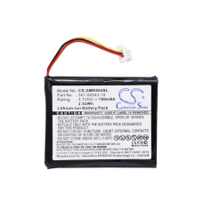 Remplacement de batterie compatible pour Garmin  010-11864-00, 010-01069-01, 361-00043-10