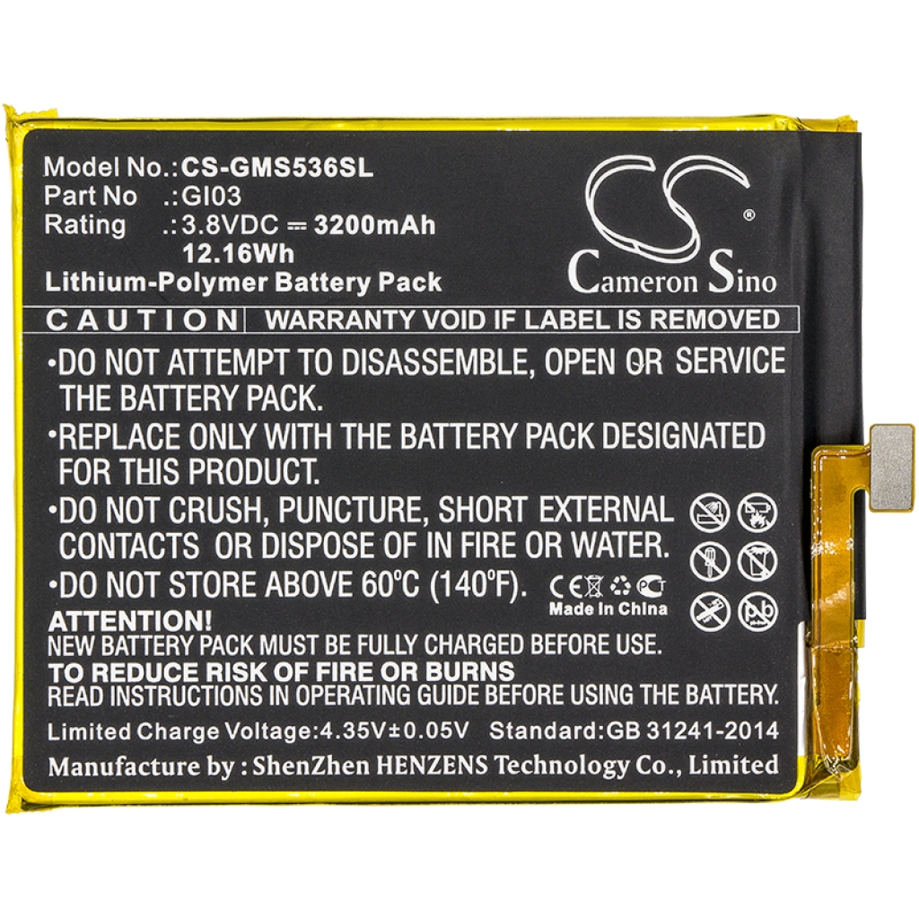 Mobile Phone Battery Gigaset CS-GMS536SL