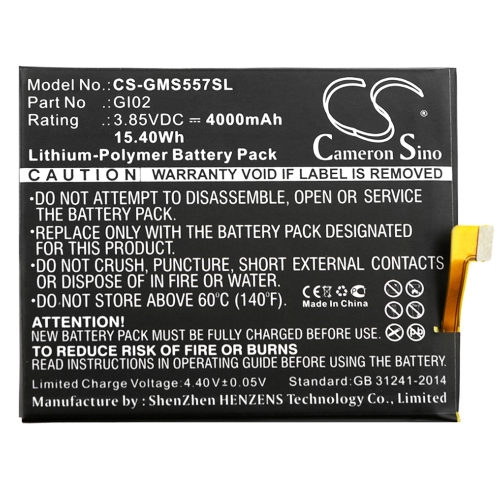 Batteries Remplace GI02