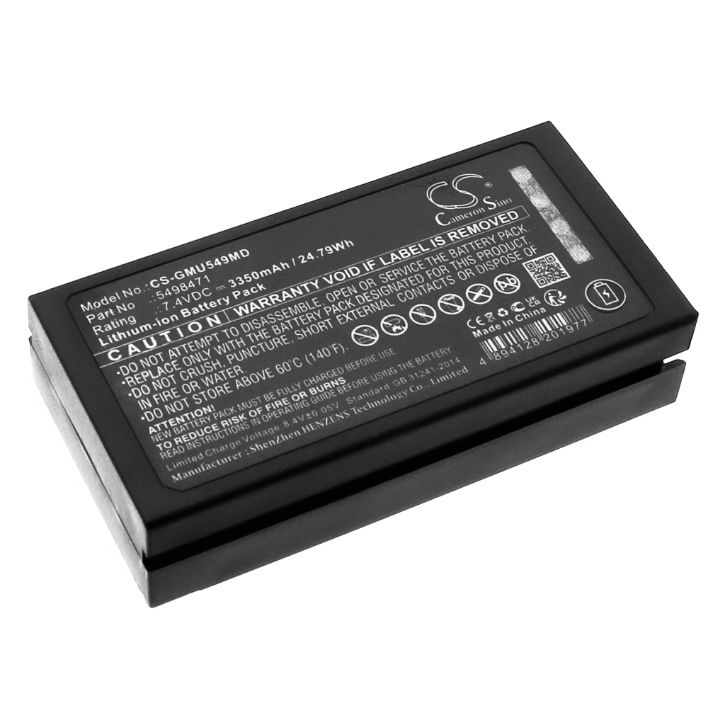 Compatible battery replacement for GE 5498471