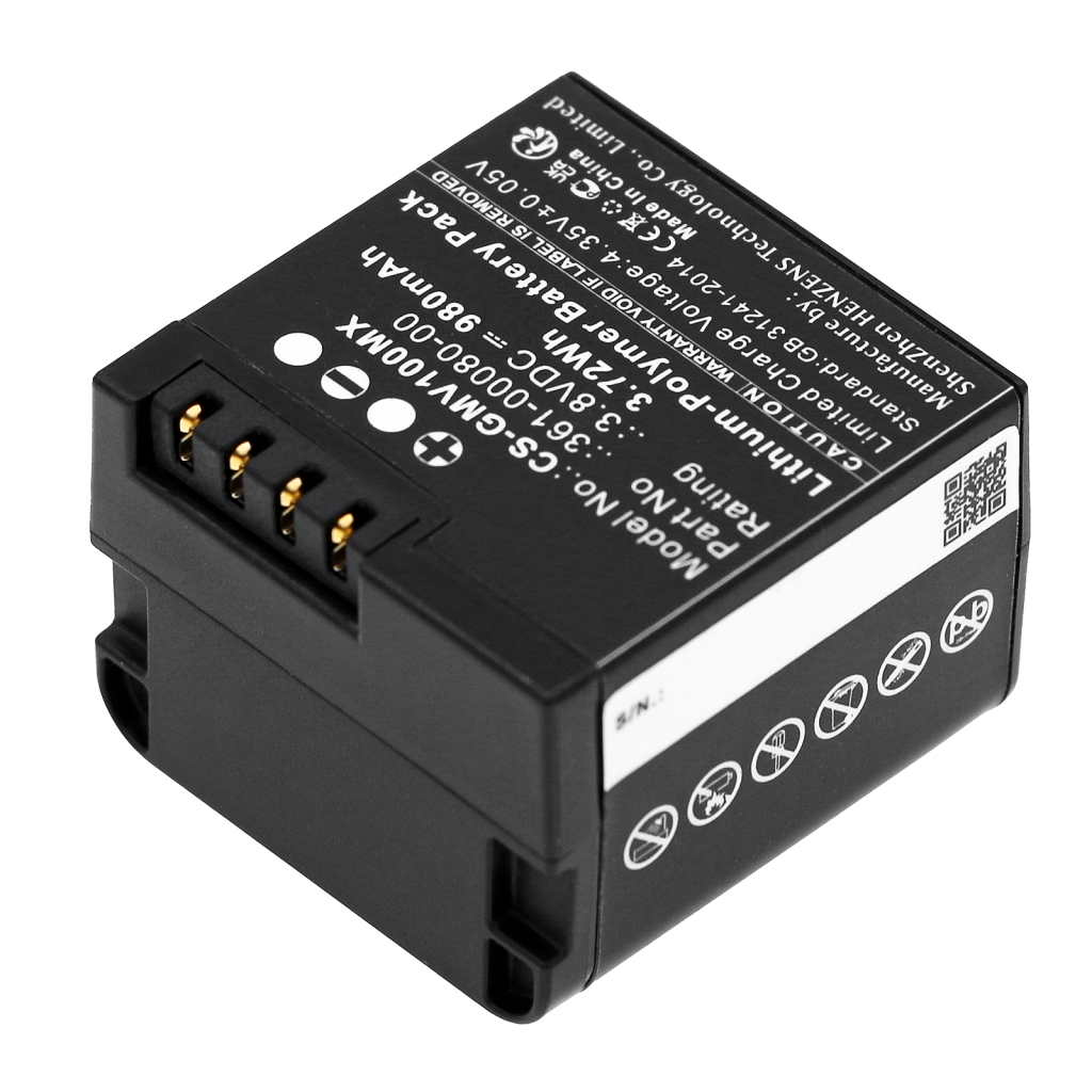 Batterie de l'appareil photo Garmin CS-GMV100MX