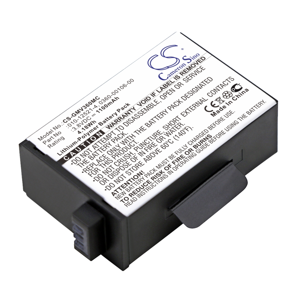 Batterie de l'appareil photo Garmin CS-GMV360MC