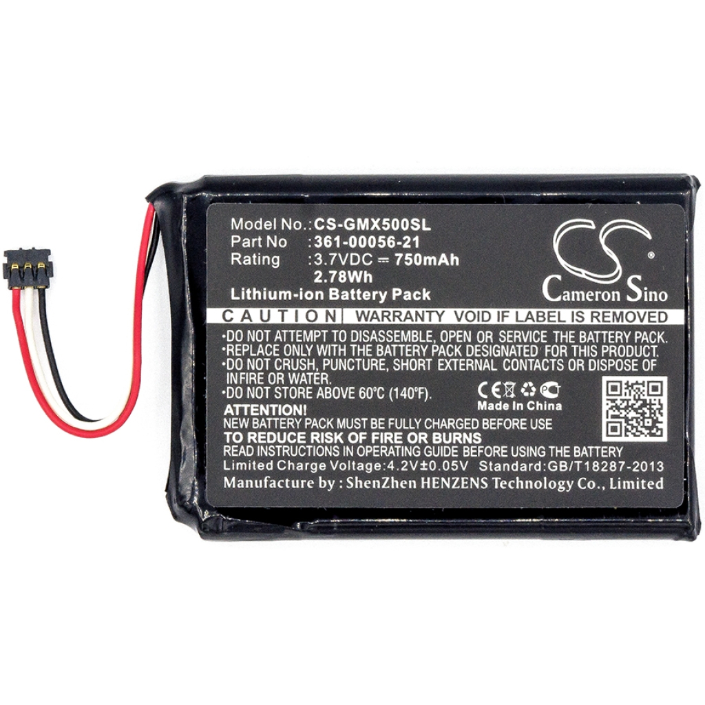 GPS, Batterie de navigation Garmin CS-GMX500SL