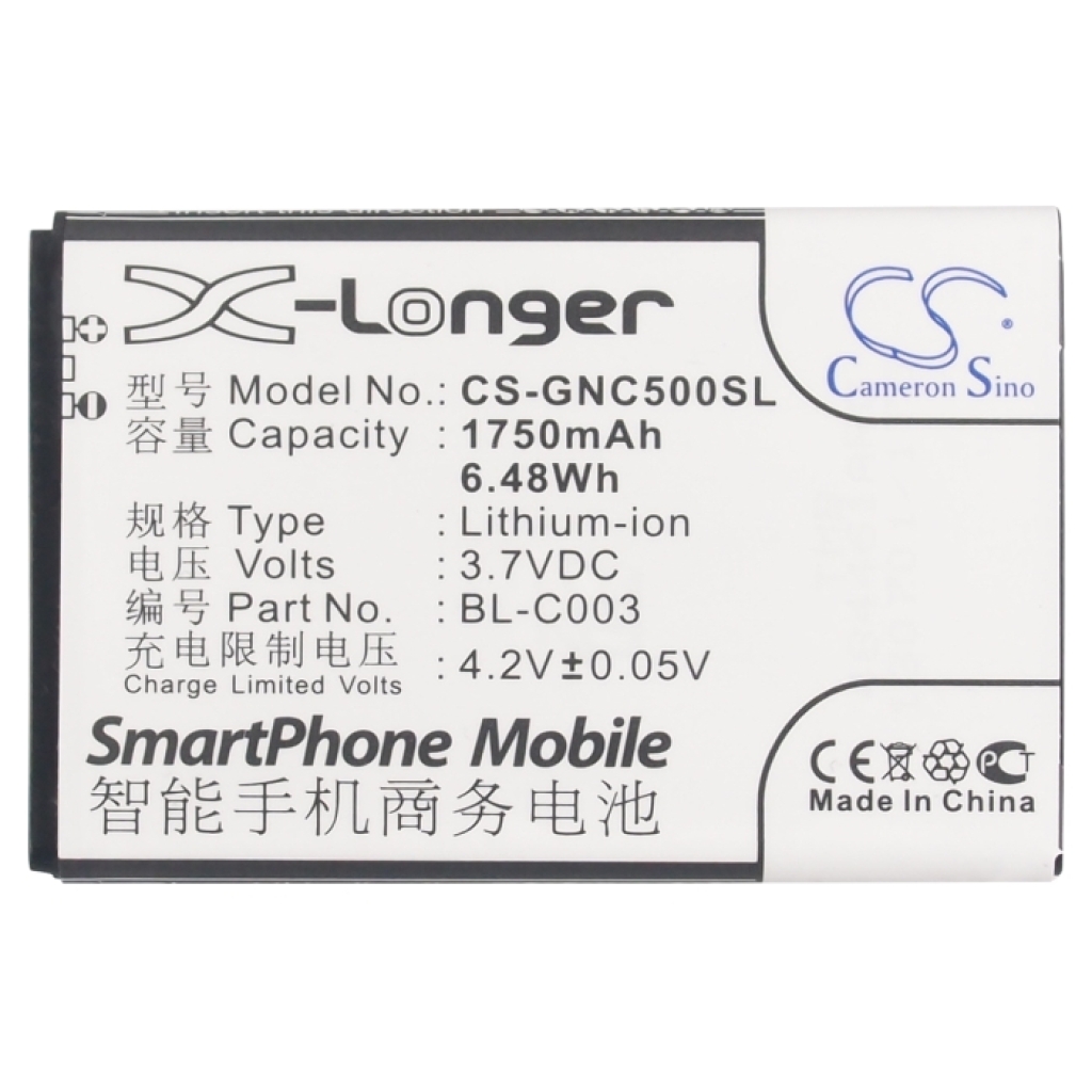 Mobile Phone Battery GIONEE C500