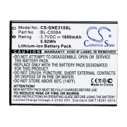 CS-GNE310SL<br />Batteries for   replaces battery BL-C008A