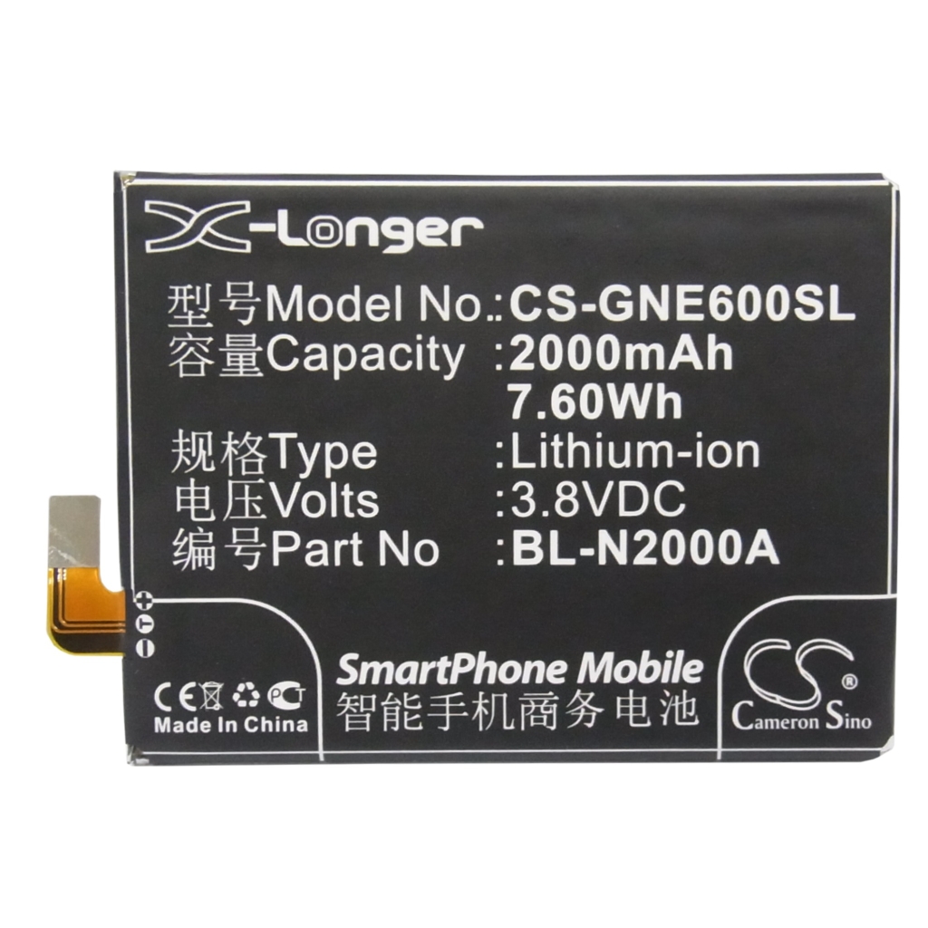 Mobile Phone Battery Fly CS-GNE600SL