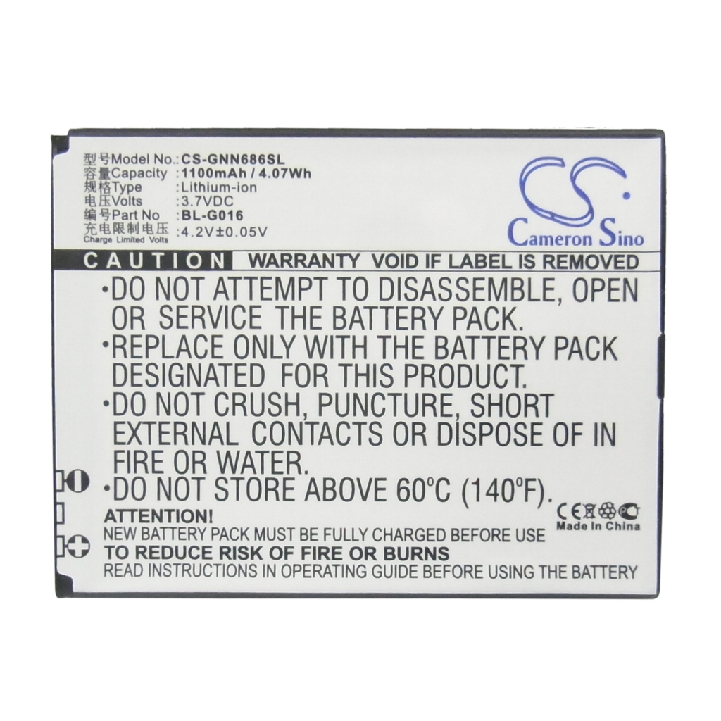 Battery Replaces BL-G016