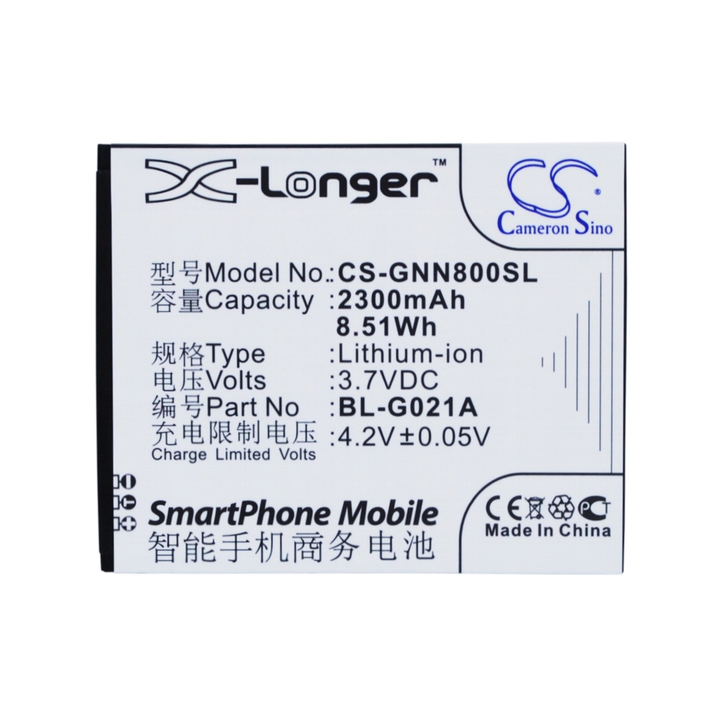 Mobile Phone Battery Xolo CS-GNN800SL