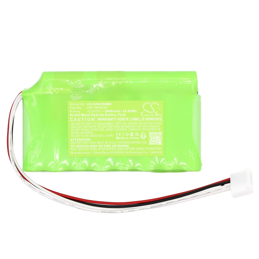 Remplacement de batterie compatible pour Globus PBT MH0090