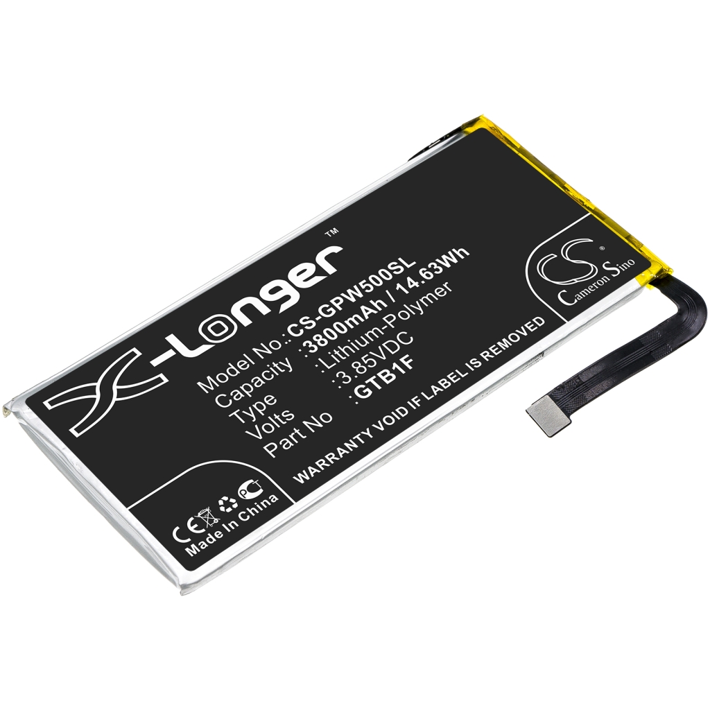 Compatible battery replacement for Google GTB1F