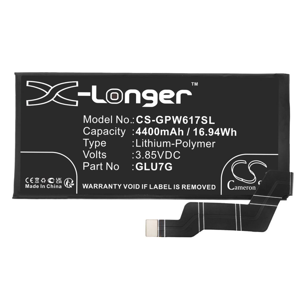 Compatible battery replacement for Google GLU7G