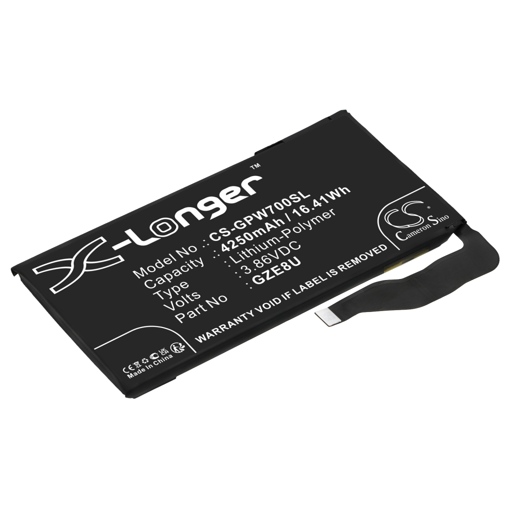 Compatible battery replacement for Google GZE8U