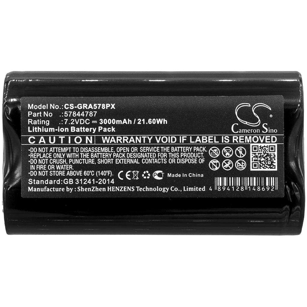 Compatible battery replacement for Gardena 57844787