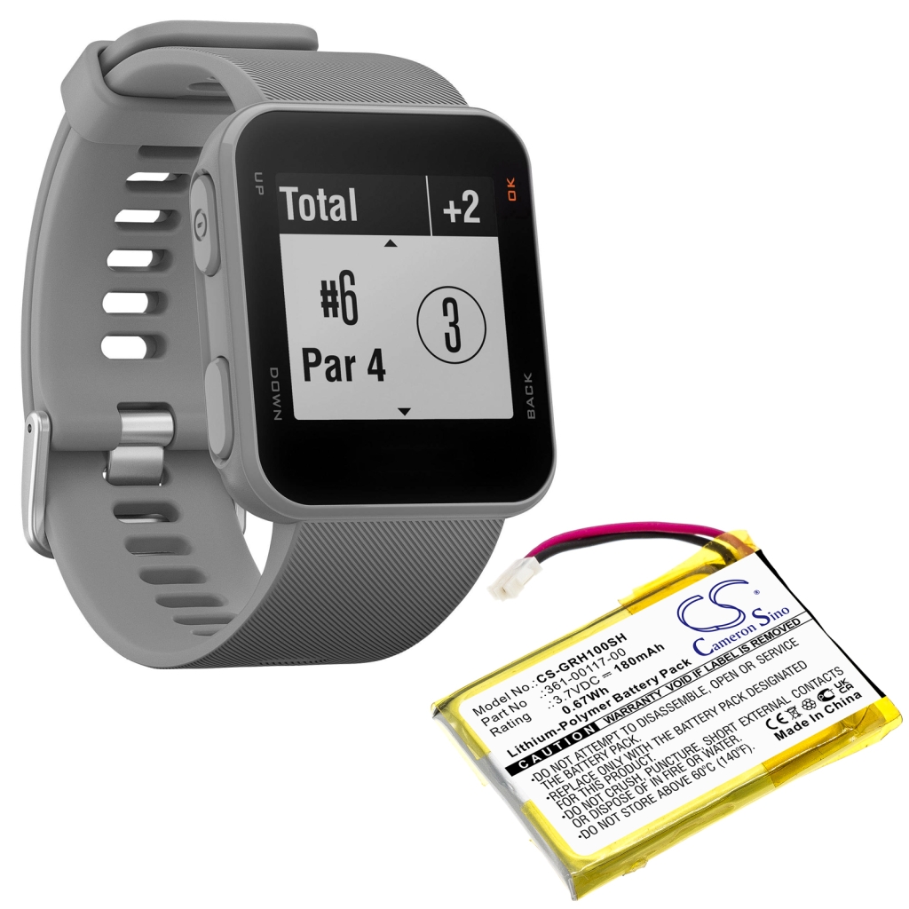 Batterie Smartwatch Garmin CS-GRH100SH