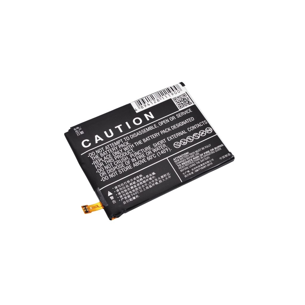 Compatible battery replacement for Green orange QCSHA12