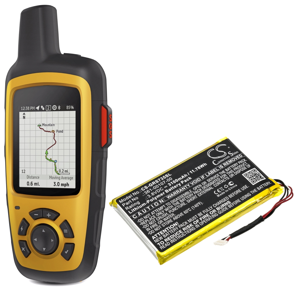 GPS, Batterie de navigation Garmin CS-GRS735SL