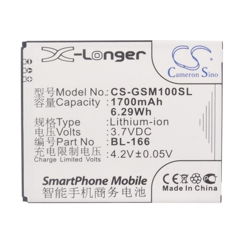 Mobile Phone Battery Gigabyte CS-GSM100SL