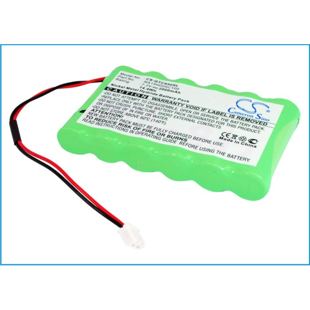 Remplacement de batterie compatible pour Graetz NA150D05C100