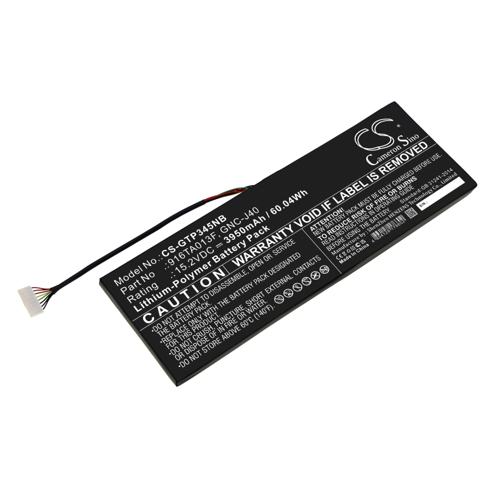 Batteries Remplace 916TA013F