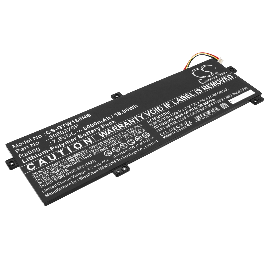 Batterie pour ordinateur portable Gateway CS-GTW156NB