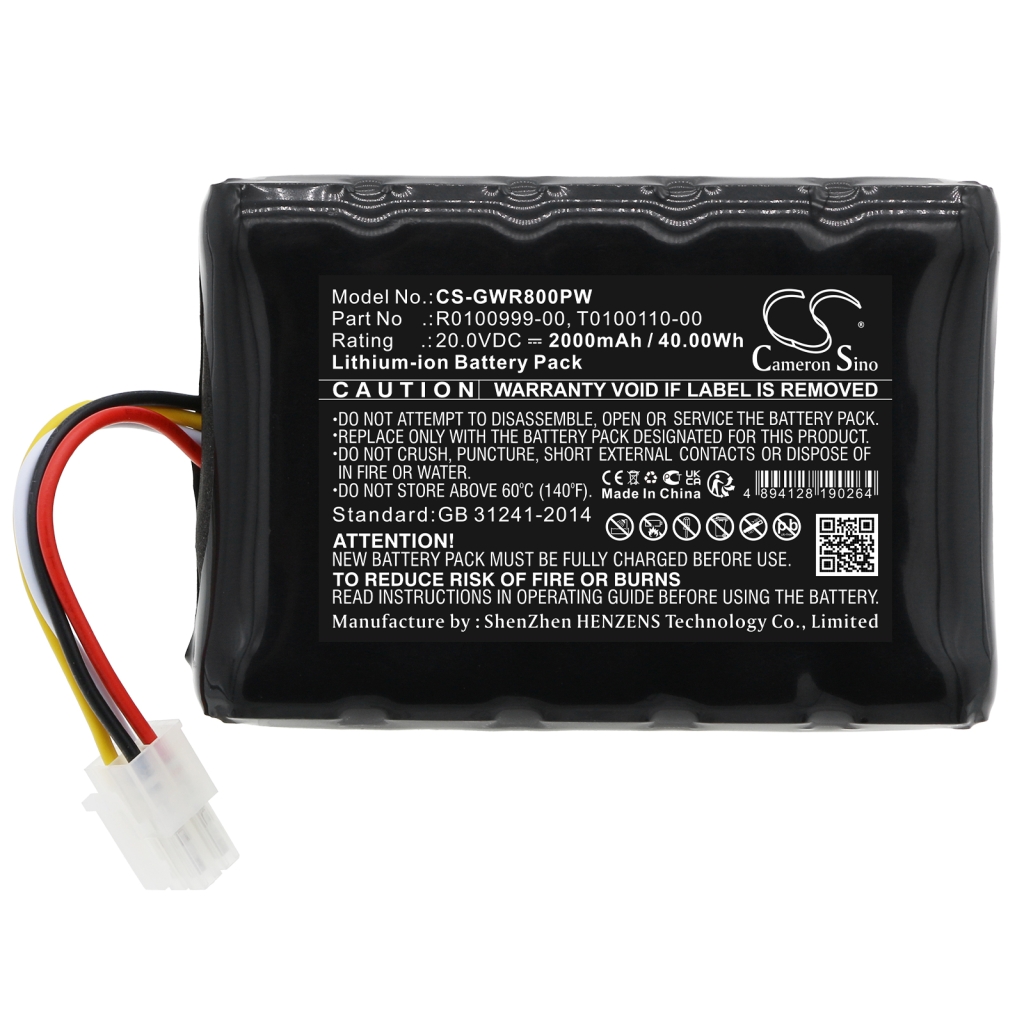 Battery Replaces T0100110-00