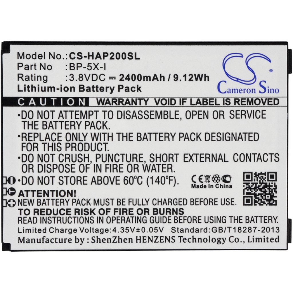 Mobile Phone Battery Highscreen CS-HAP200SL