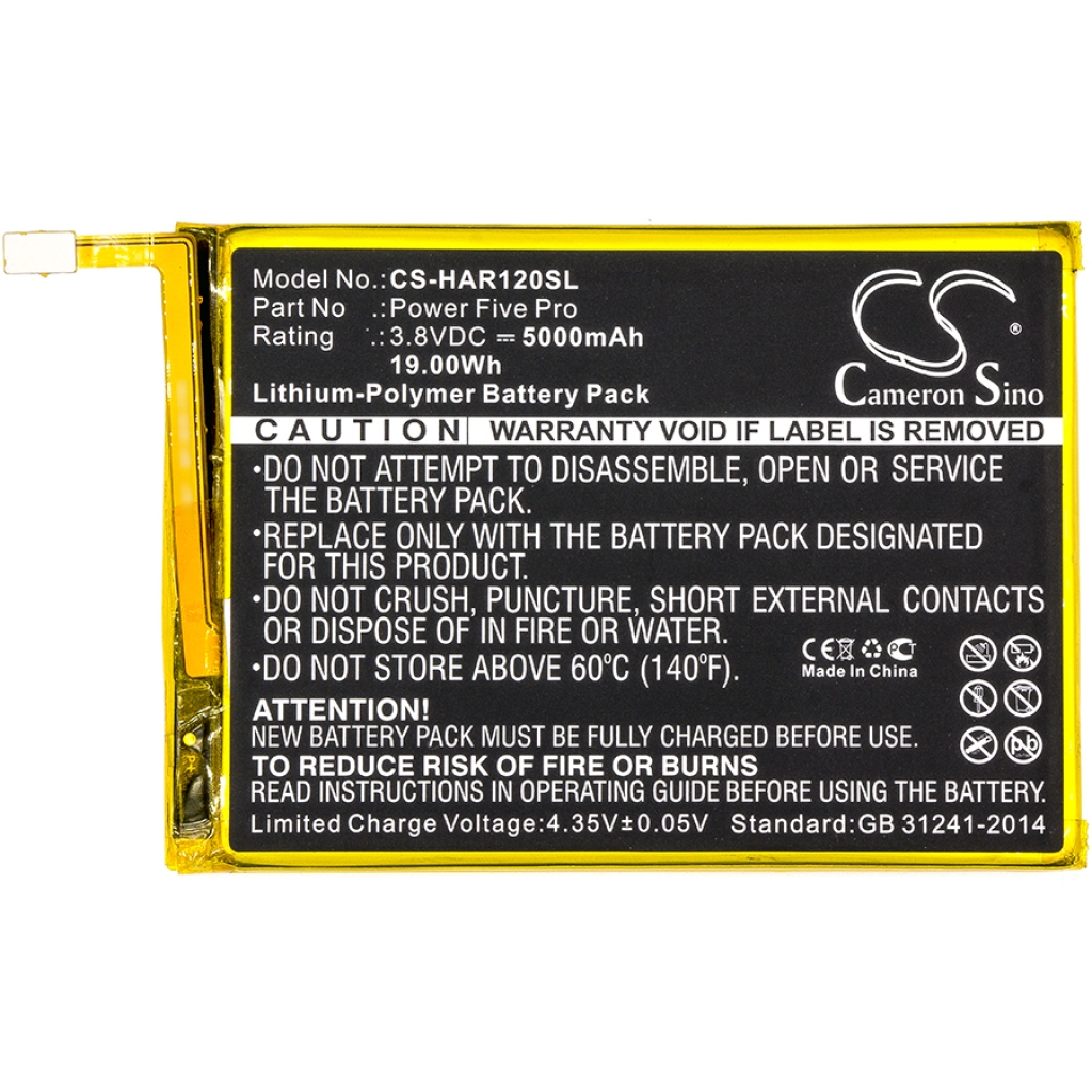 Mobile Phone Battery Highscreen CS-HAR120SL