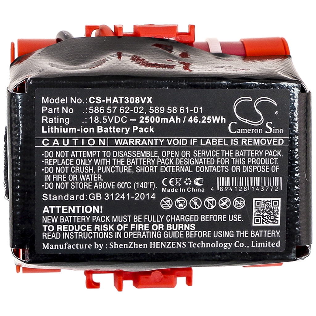 Outils électriques Batterie Gardena CS-HAT308VX