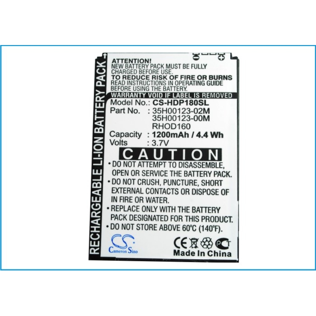 Battery Replaces 35H00123-02M