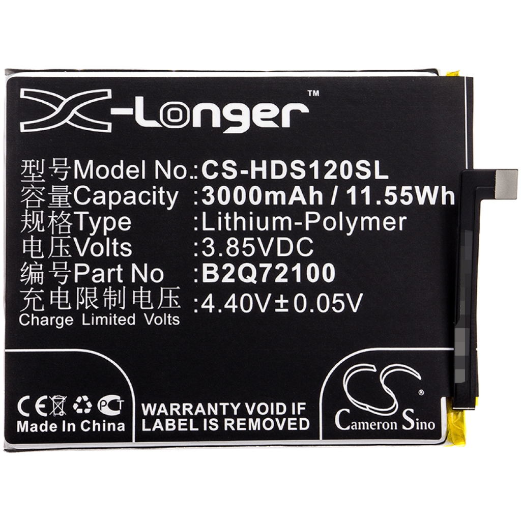 Battery Replaces B2Q72100