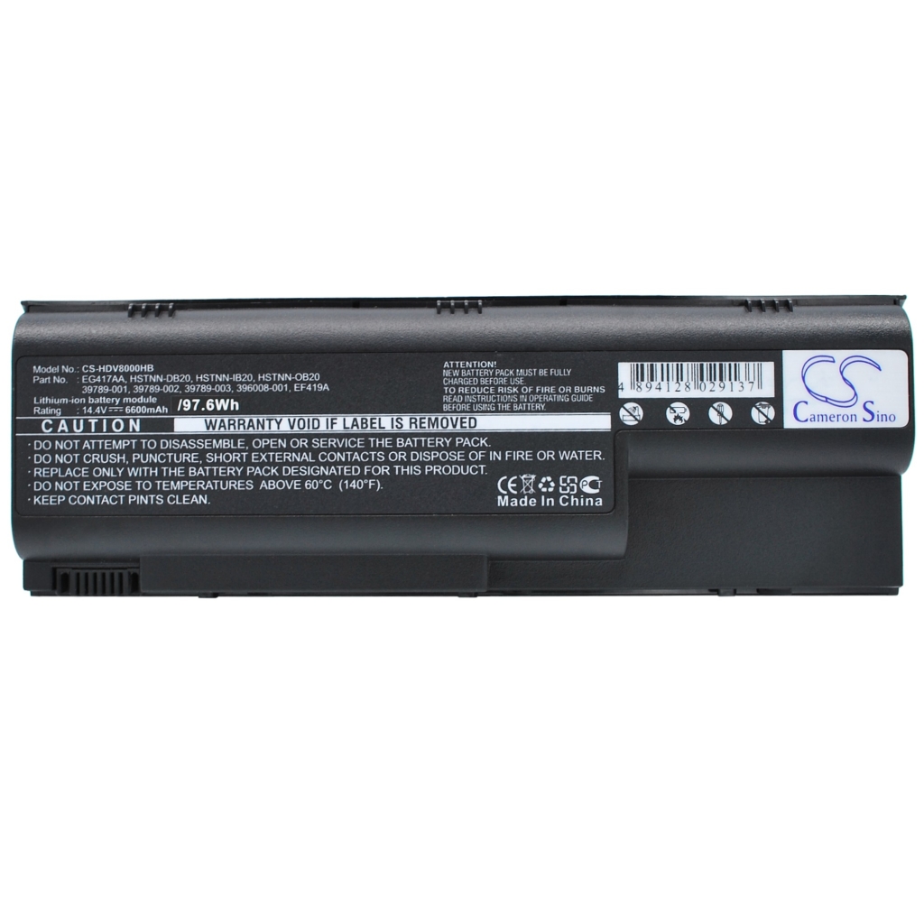 Batteries Remplace EG417AA