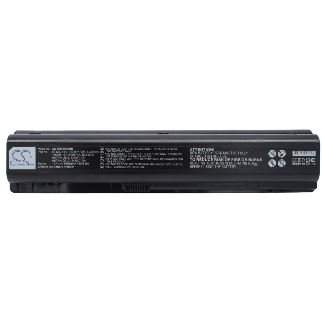 Notebook battery HP Pavilion dv9100