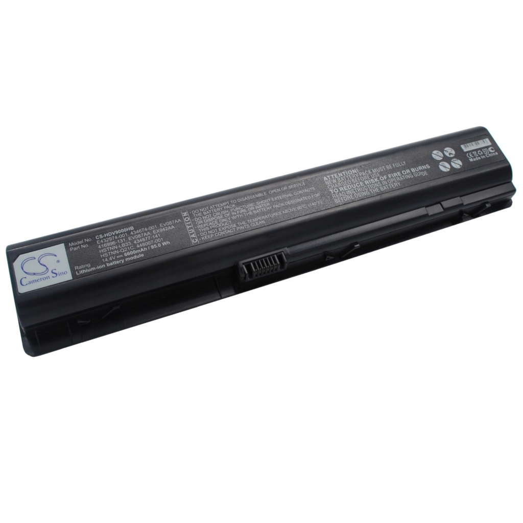 Batterie pour ordinateur portable HP Pavilion DV9200